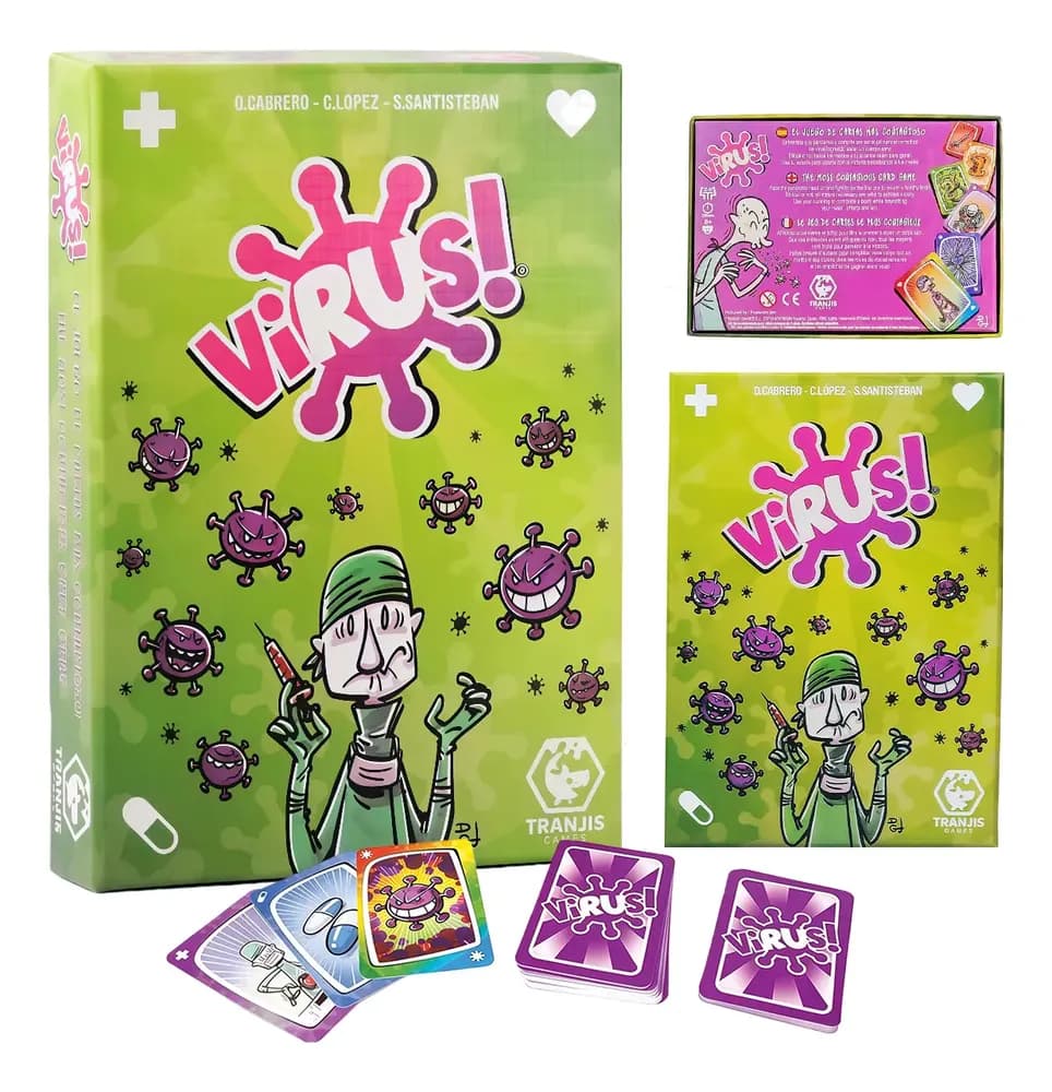 Virus Español | Tranjis Games | Juego De 2 A 6 Jugadores