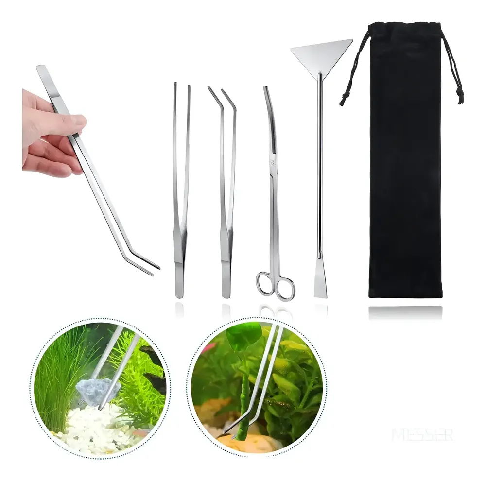 Herramientas Para Acuario, 4 Piezas Multifunción Kit Acuario