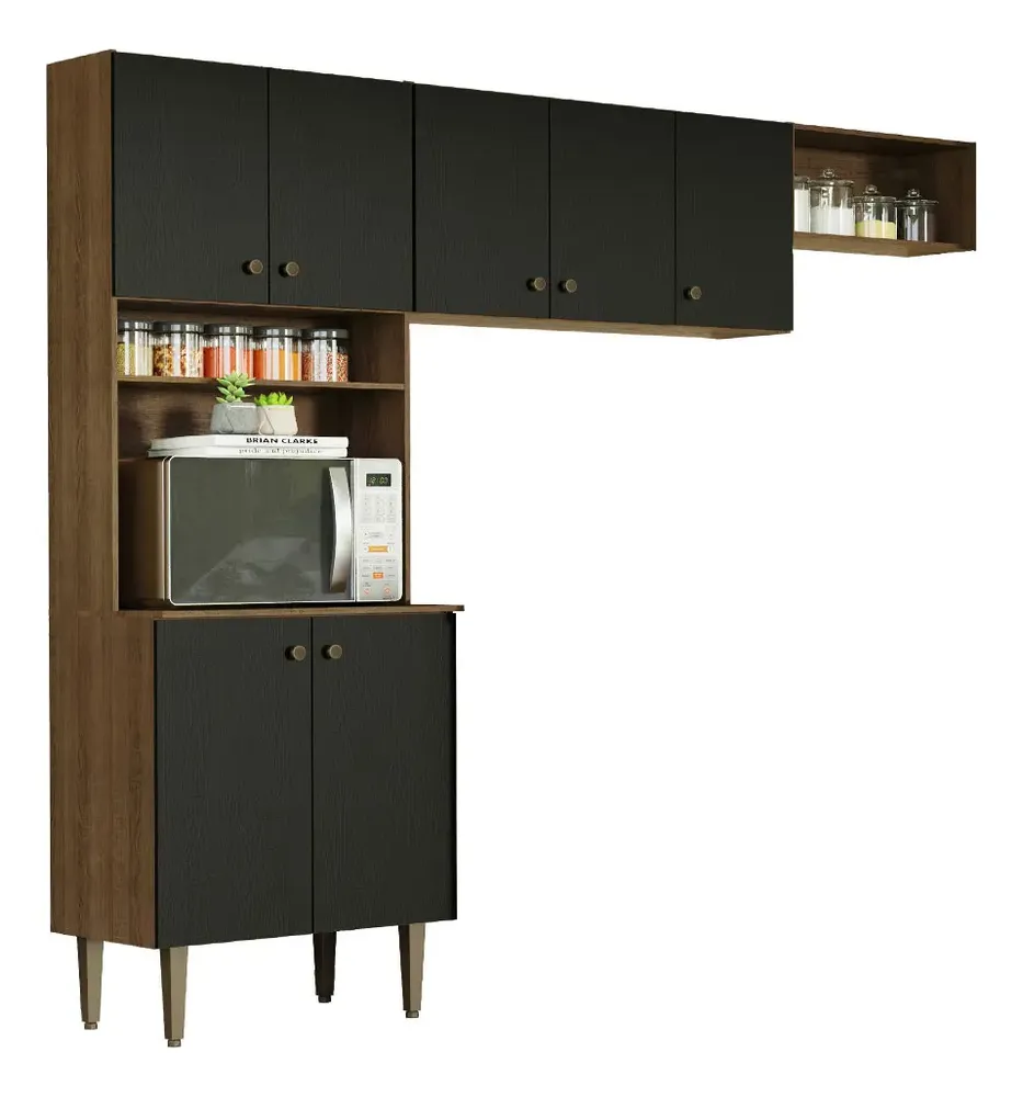 Cocina Integral Completa Modular Madesa Gourmet 235cm Mn