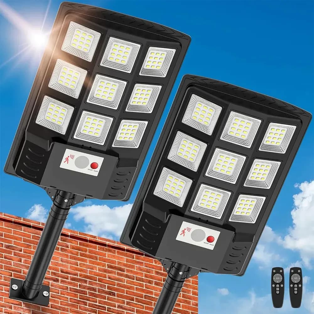 Lámparas Solares Exterior Jardín Led Solar Suburbana 2pack