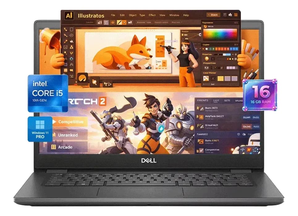 Laptop Dell Latitude 3410 I5 10th 16gb 256gb Ssd Portátil (Reacondicionado)