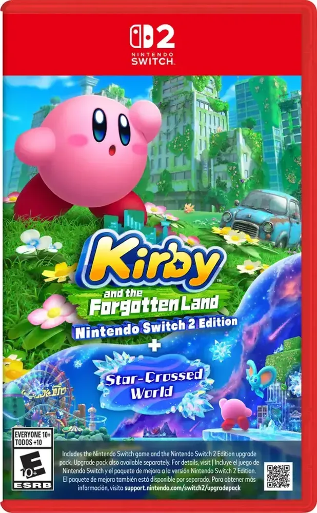 Kirby And The Forgotten Land + Star-crossed World Nintendo Switch 2 Físico