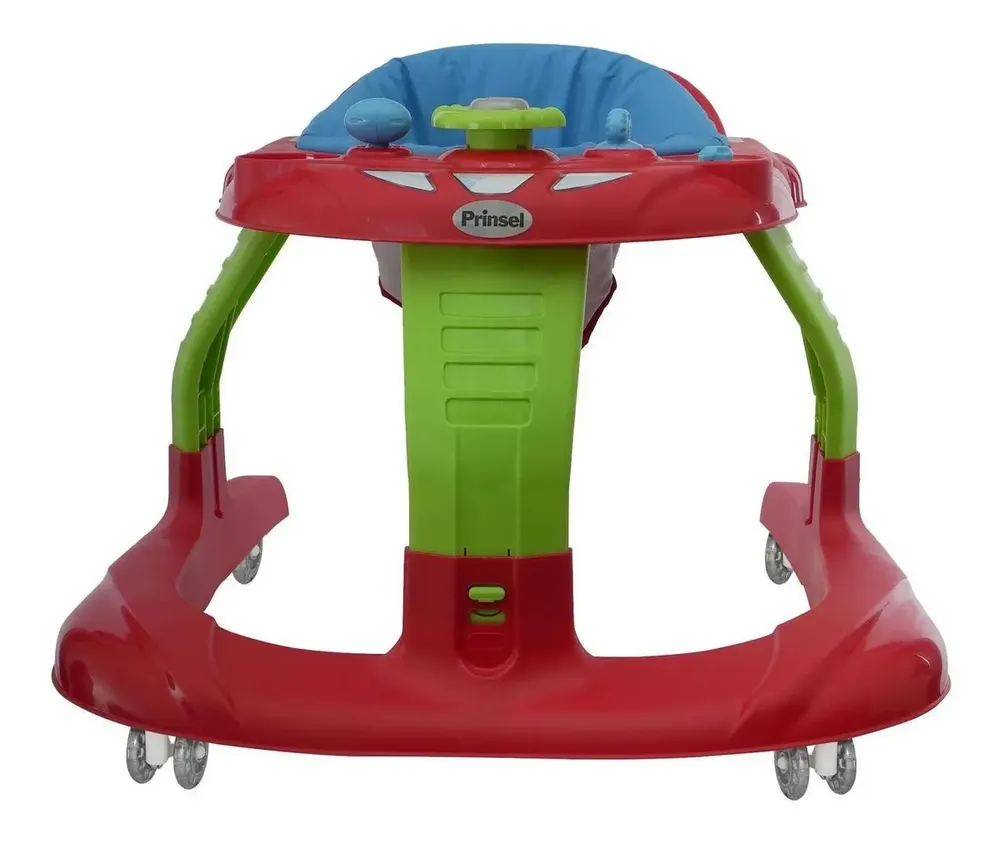 Andadera Para Bebe Prinsel Apolo 2 En 1 Andador Color Rojo