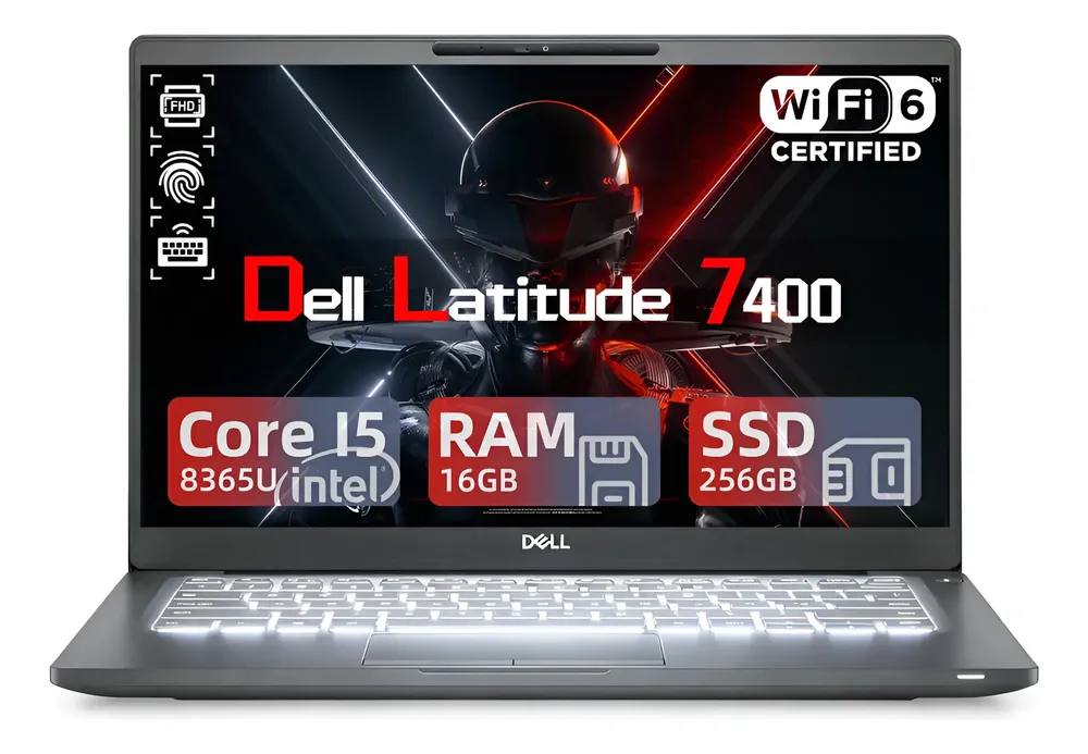 Dell Latitude 7400 Core I5 8365 16gb Ram 256gb Ssd Win11 Fhd (Reacondicionado)