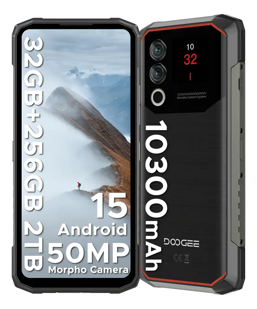 Celular Doogee Blade 10 Max Android 15 Telefono Rugerizado 32gb Ram+256gb Rom 10300mah 50mp Camara 6.56hd  90hz Nfc