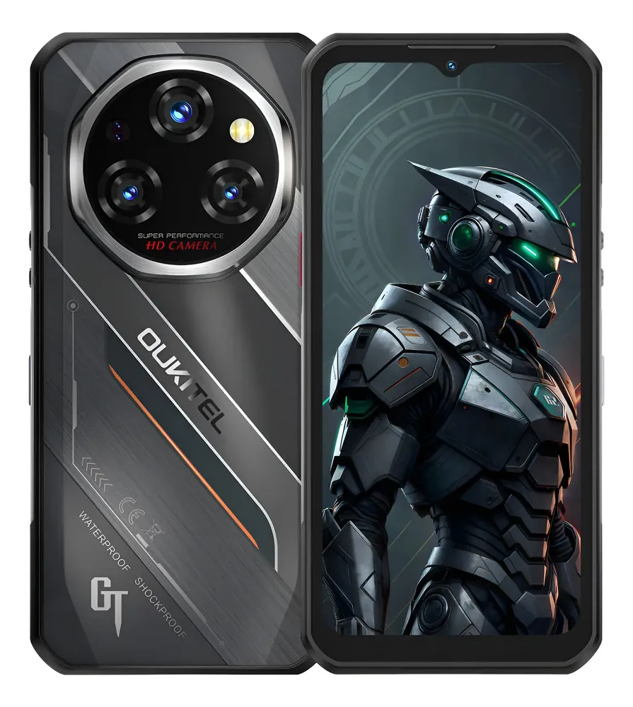 Oukitel Wp62 5g 48(16+32)+512gb 11000mah Teléfono Celular Inteligente Dual Sim Mtk7025 6.6in Fhd+ip69k Impermeable Rugged Smartphone Fingerprint\u002Fnfc