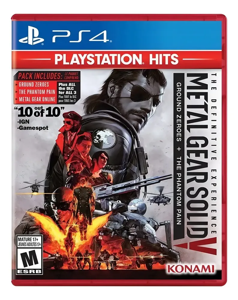 Metal Gear V The Definitive Experience Playstation Hits Ps4