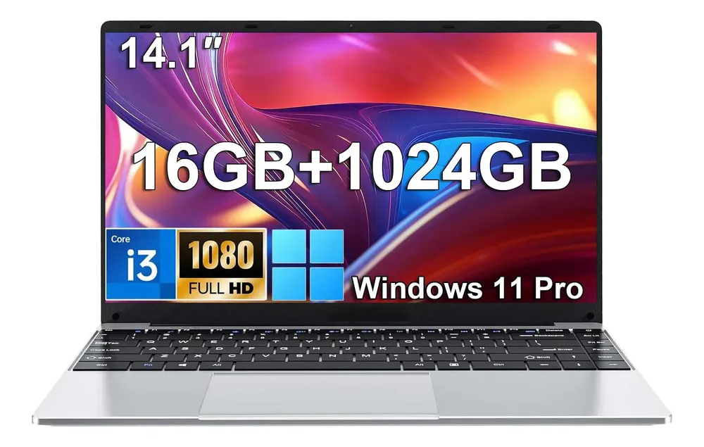 Laptop 14.1' Intel I3 16gb Ram 1tb Ssd Full Windows 11 Pro