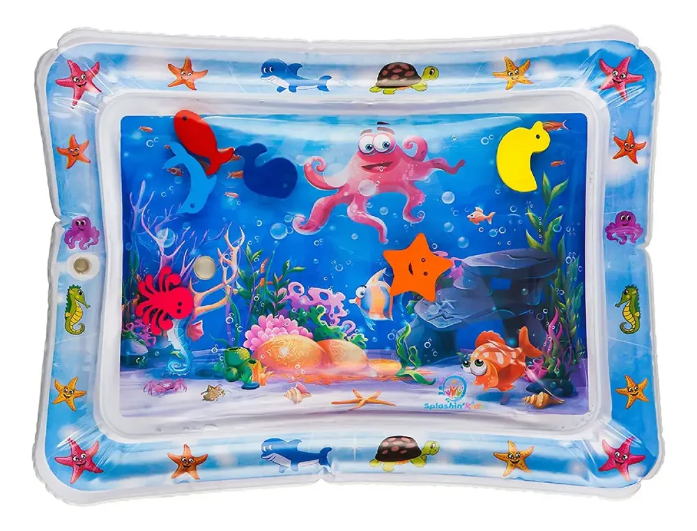 Tapete De Agua Inflable Bebés Juguete Estimulación Temprana