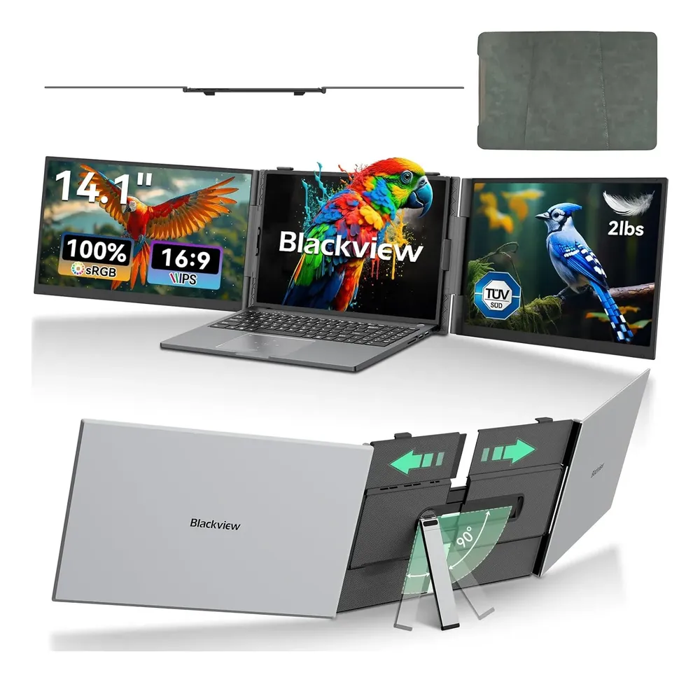 Blackview Dcm6 Extensor De Visualización Triple Para Portáti