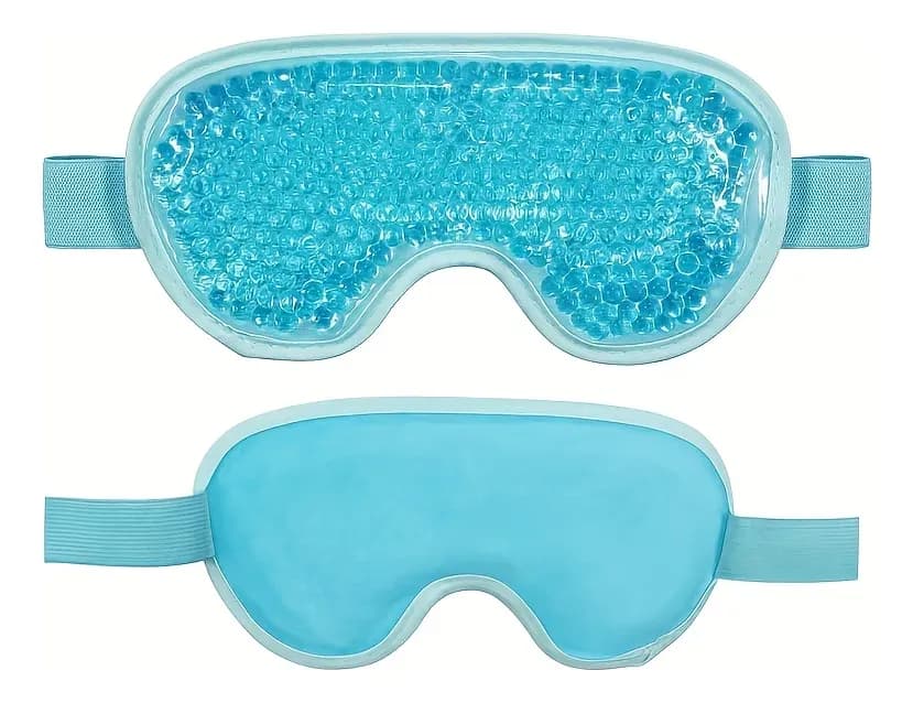 Mascarilla De Ojos Con Compresas Frías En Gel Para Aliviar L