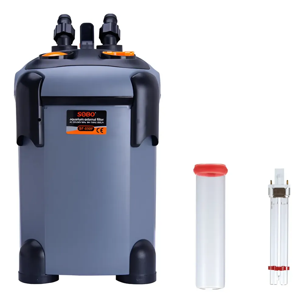 Bidón De Uv Filtro Canasta Acuario Peces Marino Dulce 850l\u002Fh