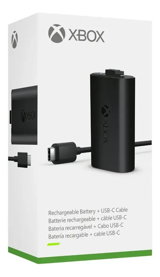 Batería recargable + Cable USB C para control Xbox Series X, S