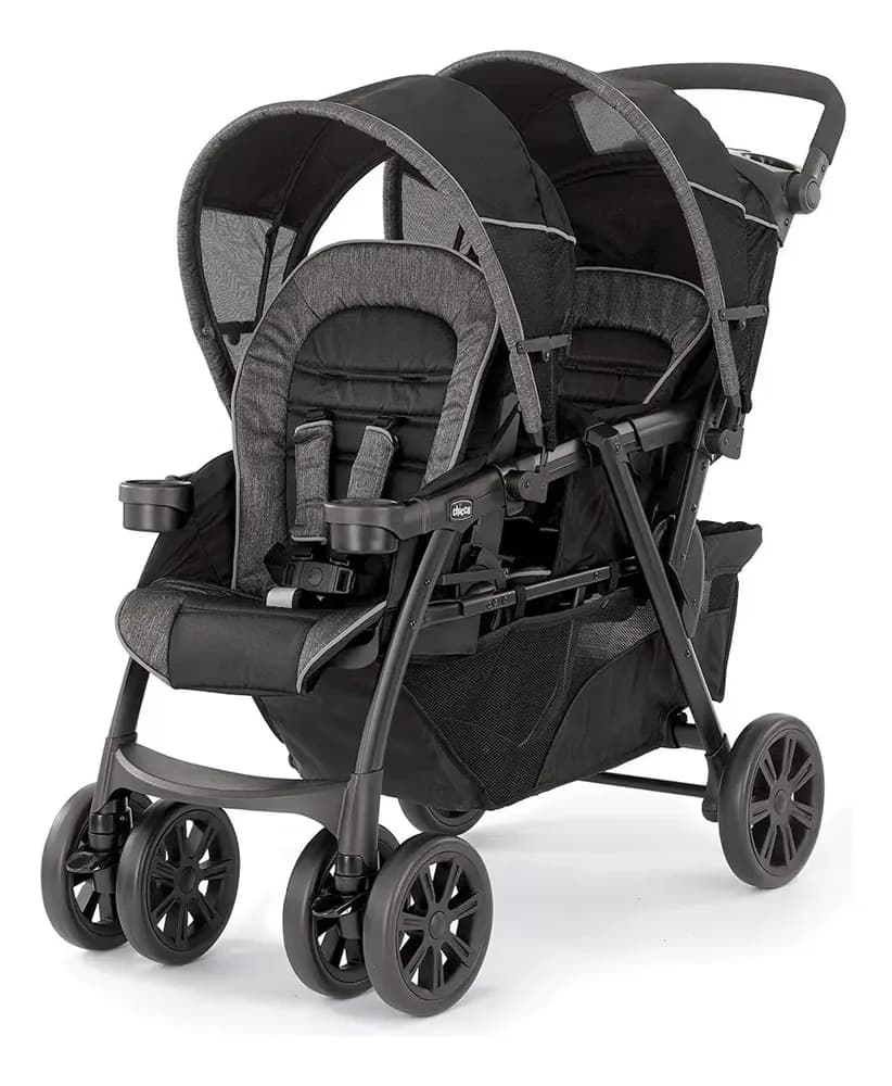 Chicco Carriola Doble Cortina Together Minerale Color Negro\u002FGris
