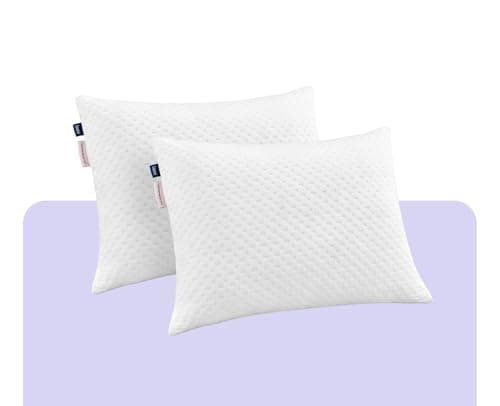 Luuna Almohada Ajustable Suave, 2 Pack, Tamaño Estándar 64x46 cm, Memory Foam, Funda Lavable, Suavidad y Frescura Garantizada para tu Descanso, Paquete de 2 Almohadas