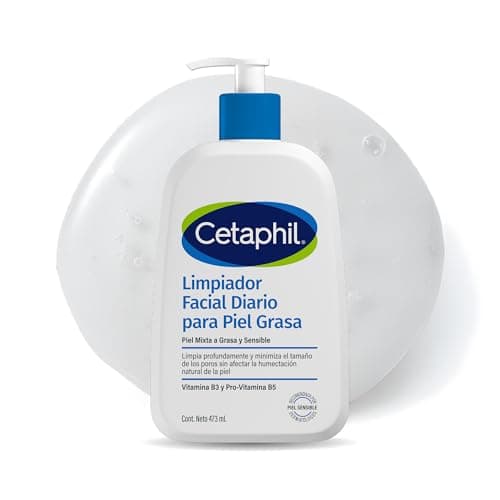 Cetaphil Gel Limpiador Facial Diario Piel Mixta Grasa Niacinamida B3 473 ml