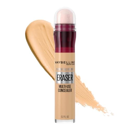 Maybelline Instant Age Rewind Corrector Facial 3 en 1, Borra Ojeras y Líneas Finas, Cubre Imperfecciones, Corrige, Contornea e Ilumina, Cobertura Media Hasta 12H Tono 122 Sand, 6 ml
