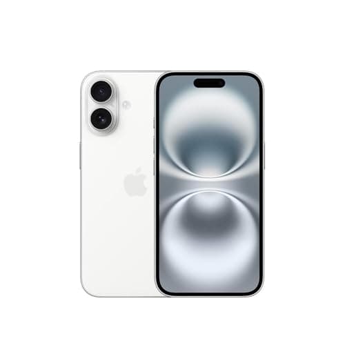 Apple iPhone 16 Plus 128GB Blanco Desbloqueado (Reacondicionado) Esim