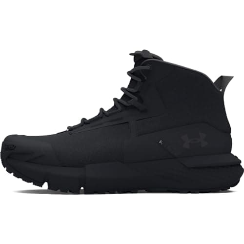 Under Armour 3027382 Botas Tácticas Charged Valsetz Mid para Hombre, talla 25 cm, color Negro