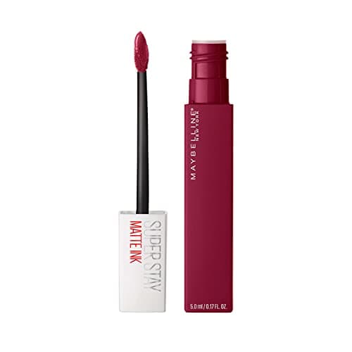 Maybelline Superstay Matte Ink, Labial Líquido Mate con Pigmentos de Color Intenso, Larga Duración Hasta 16 Horas, No Transfiere, Tono 115 Founder, 5 ml