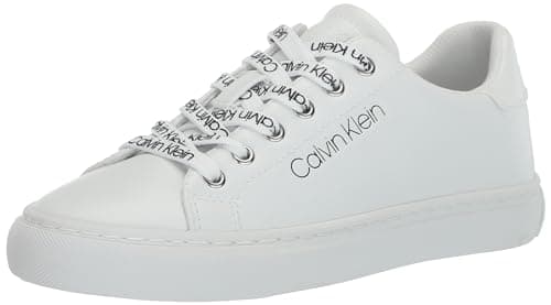 Calvin Klein Ciyan - Tenis para Mujer, Blanco 1, 9.5 US