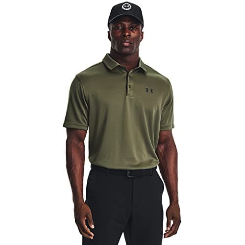 Under Armour Polo para Golf Tech Polo para Hombre Talla CH Color Verde