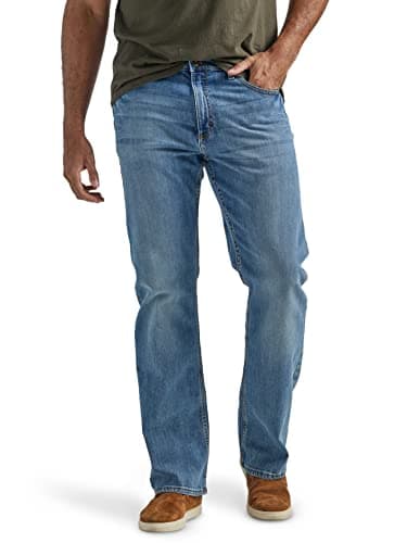 Wrangler Authentics Jeans de Corte Holgado para Hombre, Riptide, 32W x 32L
