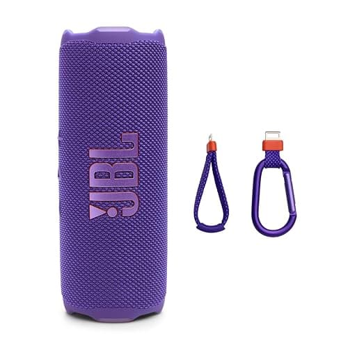 JBL Flip 7 Bocina Portátil Bluetooth, Batería Integrada, Resistente al Agua - Morado