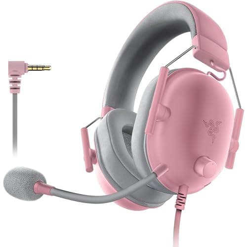 Razer BlackShark V2 X Auriculares Gaming 7.1 Rosa cuarzo