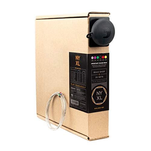 D'Addario | NYXL Master Pack | Cuerdas para Guitarra Eléctrica | Calibre ligero regular, 10-46 | 25 sets de 6 cuerdas (150) | Níquel | NYXL1046-B25